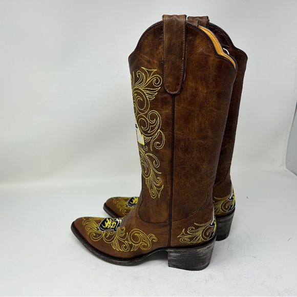 Gameday boots Appalachian State Mountaineers Leather Cowboy Boot university - Picture 9 of 14